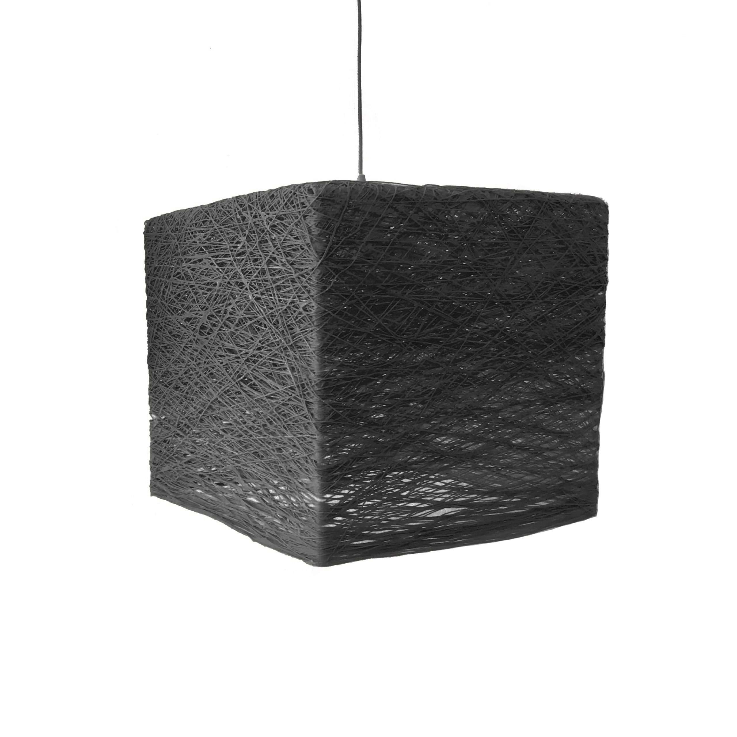 Lámpara de techo geométrica CUBE gris oscuro