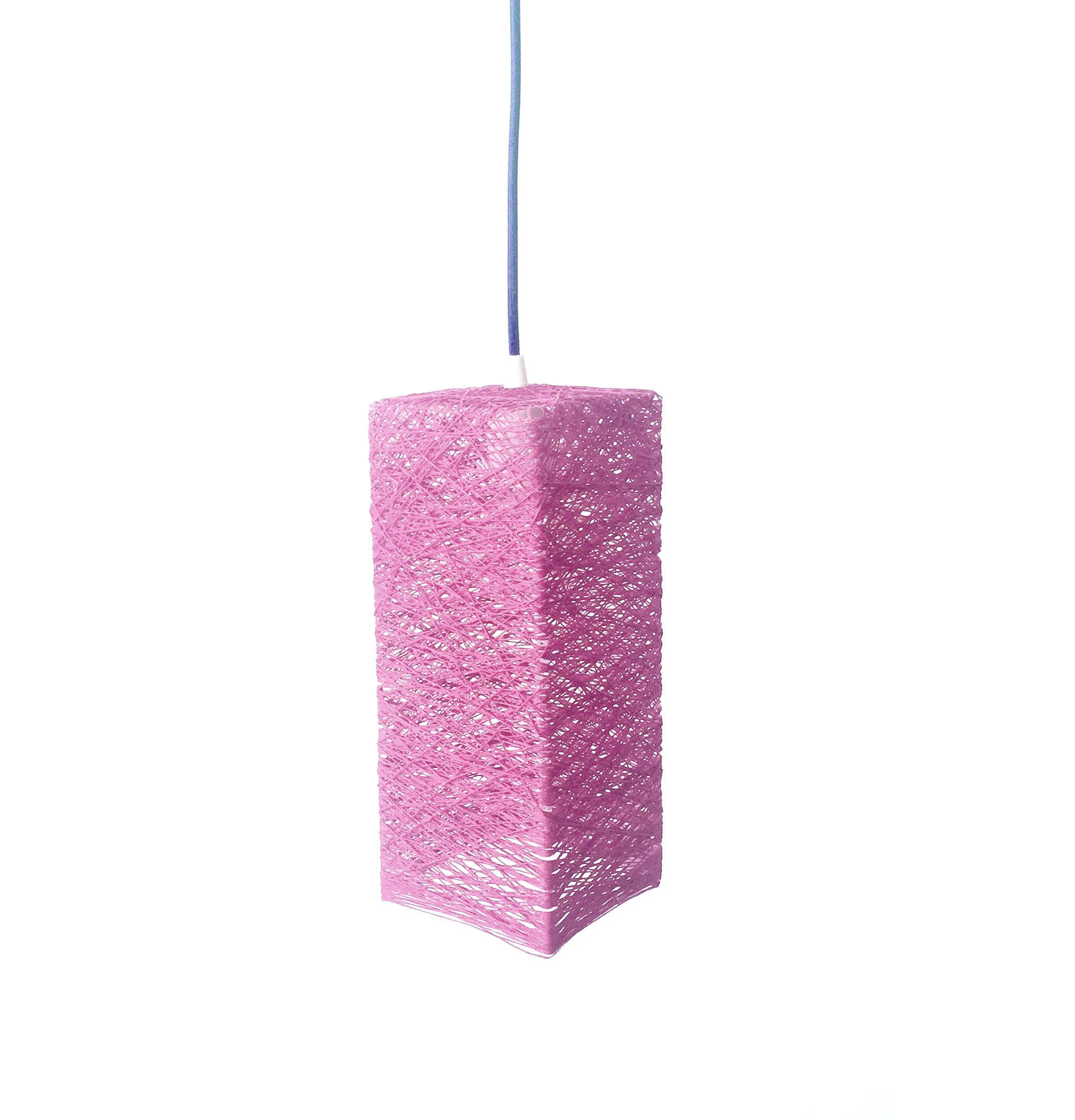 Lámpara de techo moderna PENDANT PRISM rosa