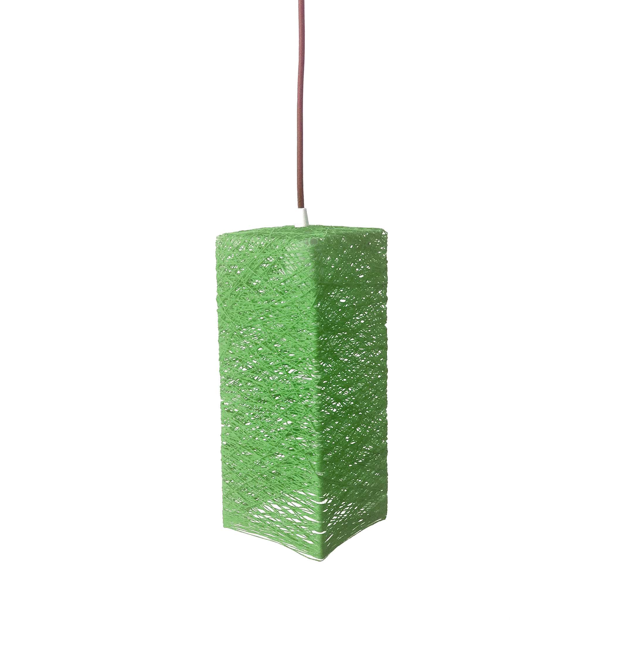 Lámpara de techo moderna PENDANT PRISM verde