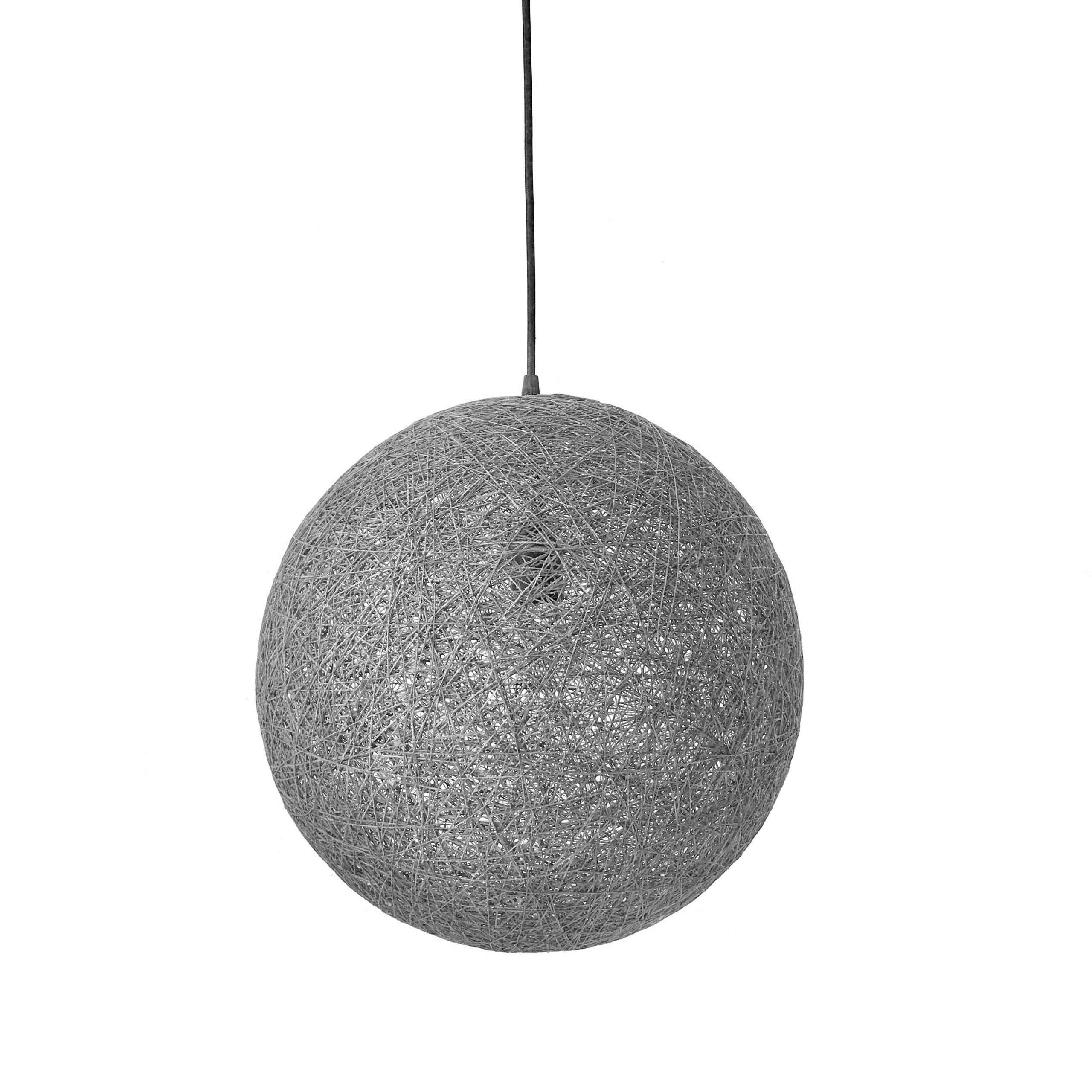 Lámpara de techo de estilo nórdico SPHERE gris