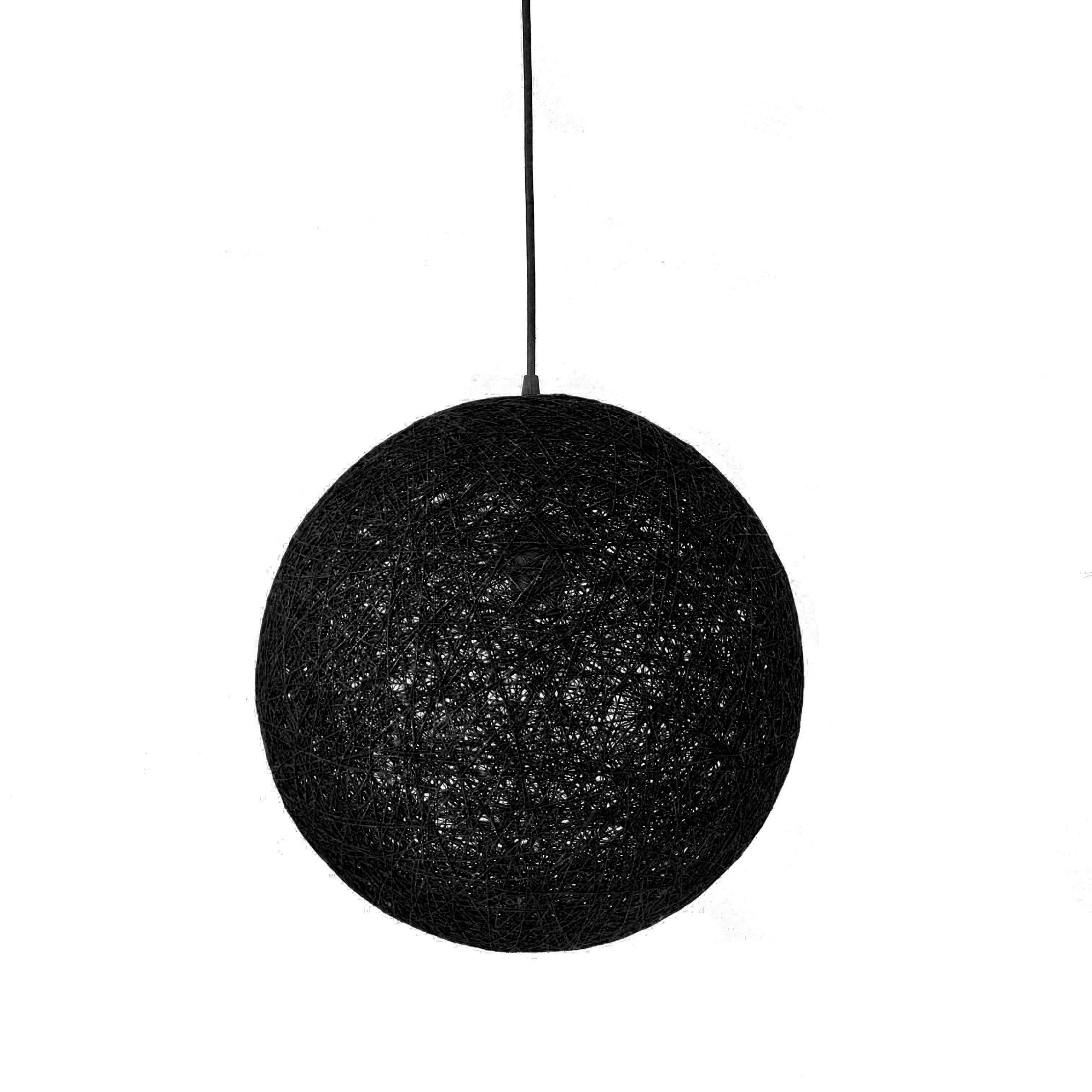 Lámpara de techo de estilo nórdico SPHERE negro