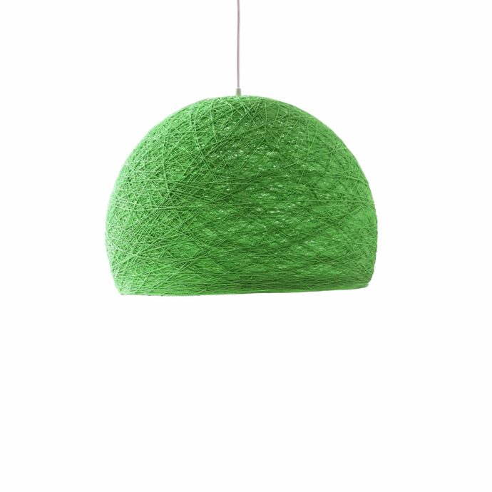 Pendant lamp Nordic design - HALF SPHERE green