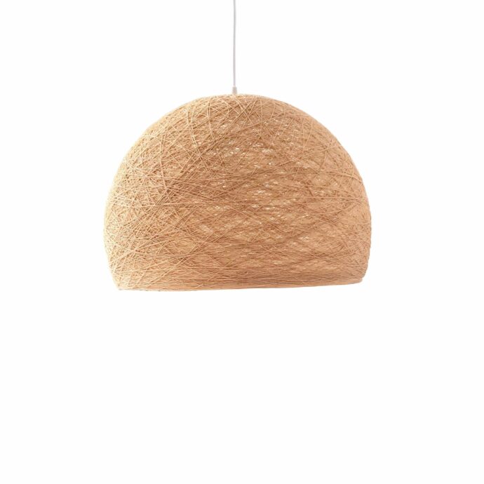 Pendant lamp Nordic design - HALF SPHERE beige