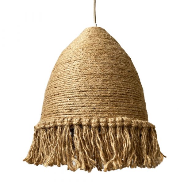 Lámpara colgante de estilo boho y rústico TROPIC FRINGES