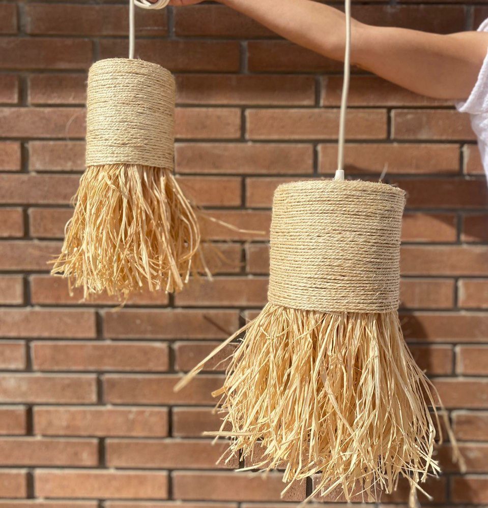 decorar con rafia