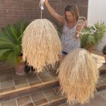 ¡Ilumina tu hogar con lámparas de rafia, te encantará!